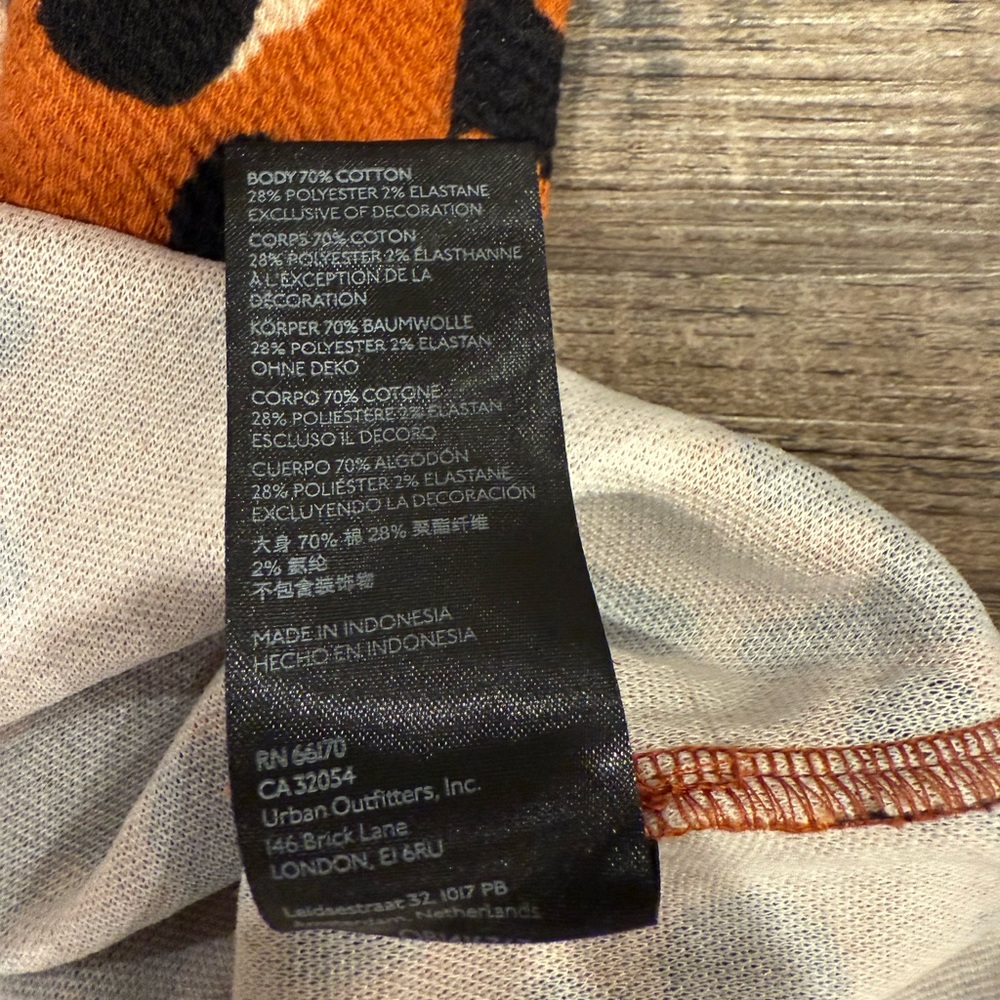 Anthropologie/Maeve Leopard Wrap Mini Skirt - Picture 5 of 6